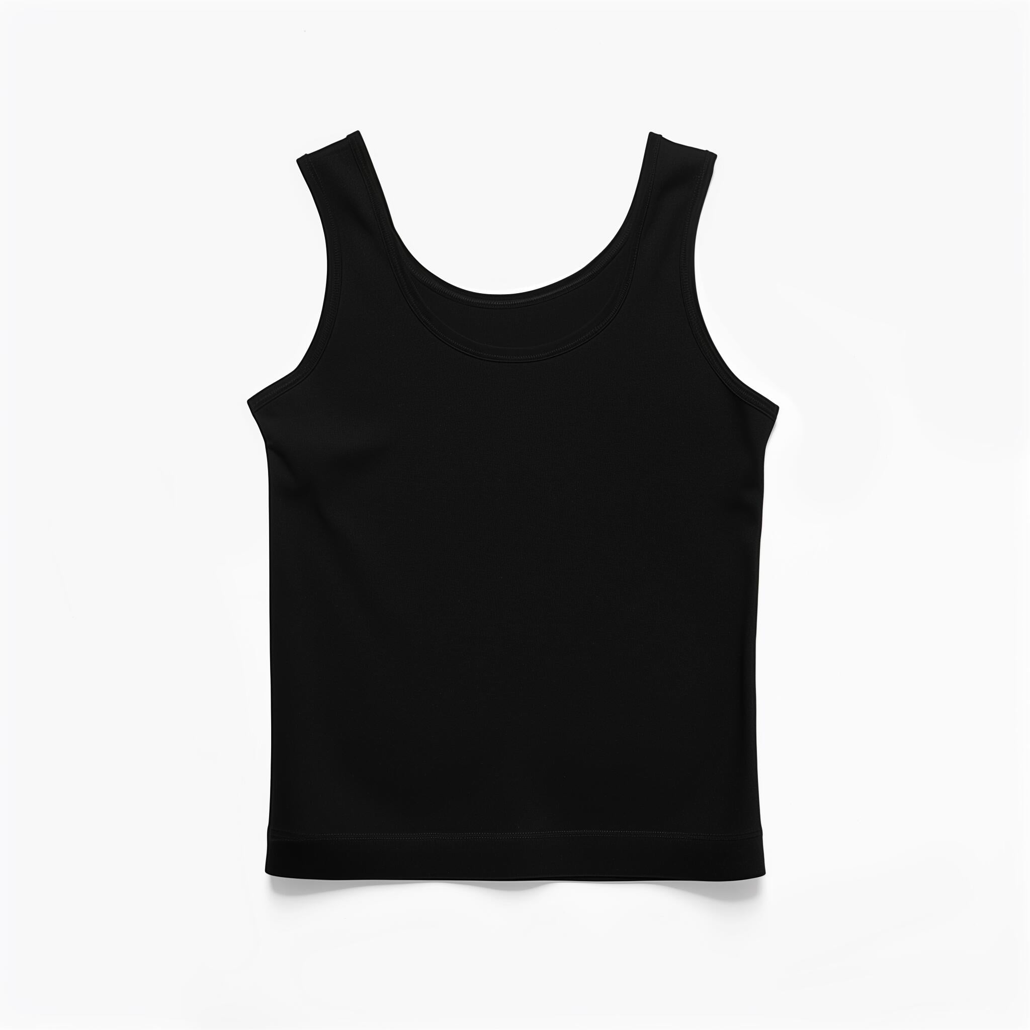Black moto tee